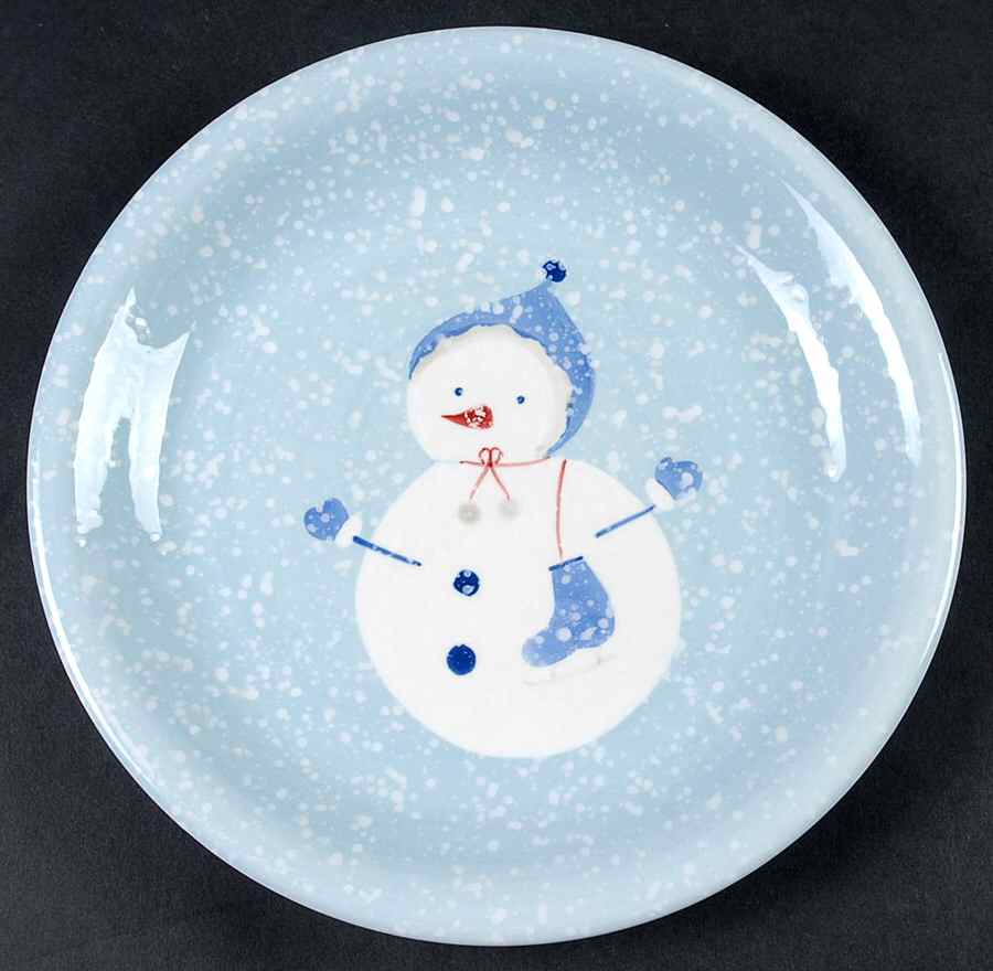 Winter Frost Salad Plate by Home-1