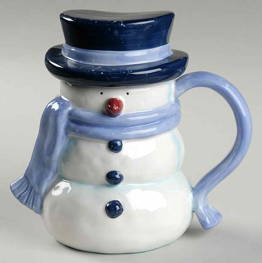 Winter Frost Figural Mug & Lid by Home-1