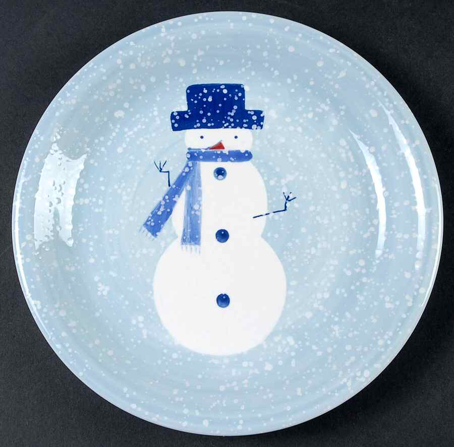 Winter Frost Salad Plate by Home-1