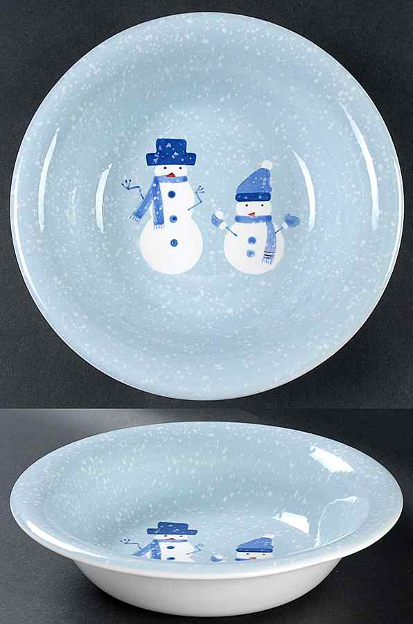Winter Frost Soup/Cereal Bowl by Home-1