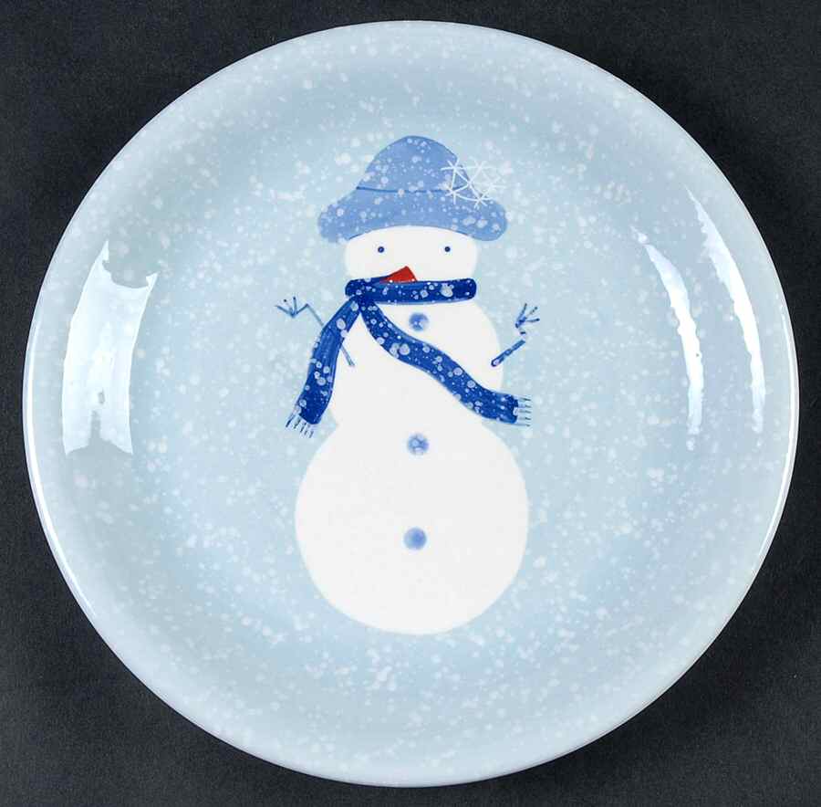 Winter Frost Salad Plate by Home-1