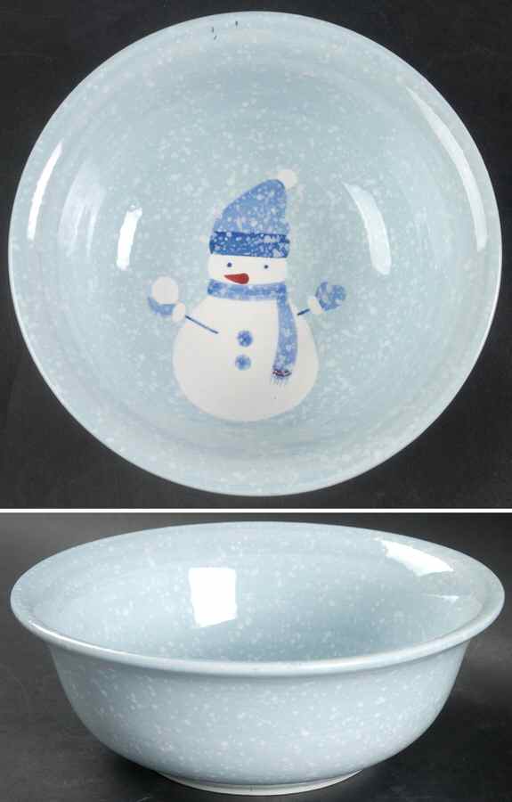 Winter Frost Individual Salad Bowl by Home-1