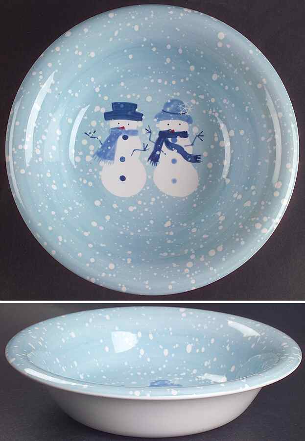Winter Frost Soup/Cereal Bowl by Home-1