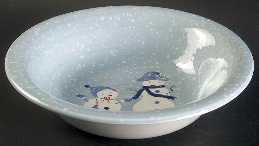 Winter Frost Soup/Cereal Bowl by Home-1