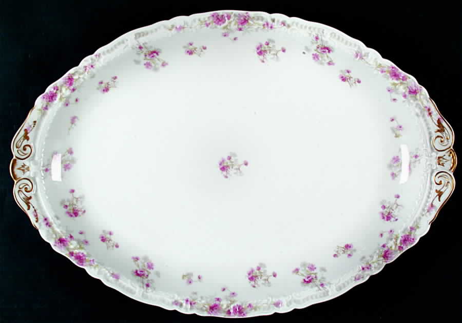 Schleiger 262-1 16" Oval Serving Platter by Haviland-1