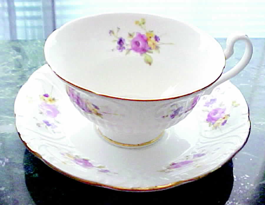 5948 Footed Cup & Saucer Set by Heathcote-1