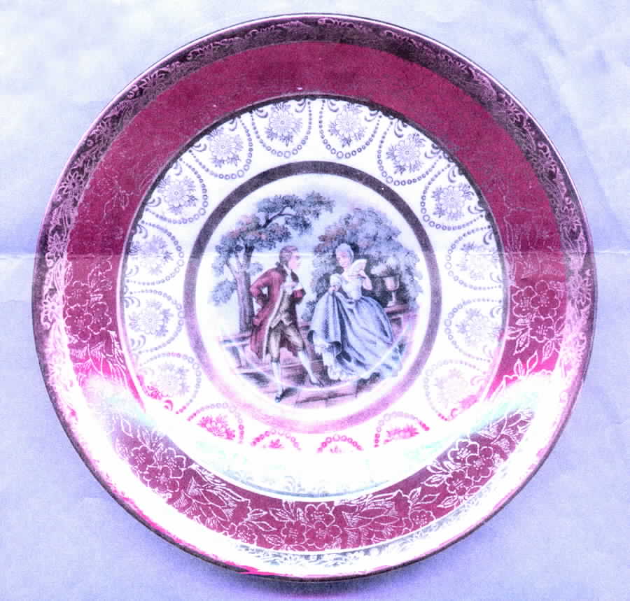 HMU1 Saucer by Hampton China-1