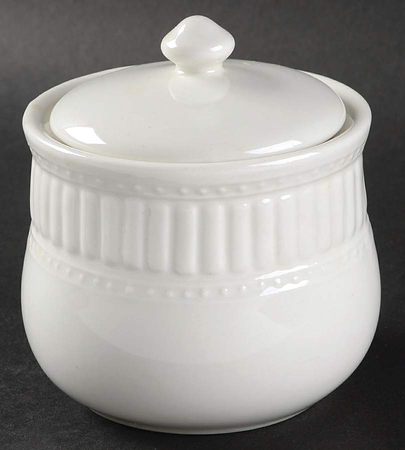 Deco Braid Sugar Bowl & Lid by Housewares Intl-1