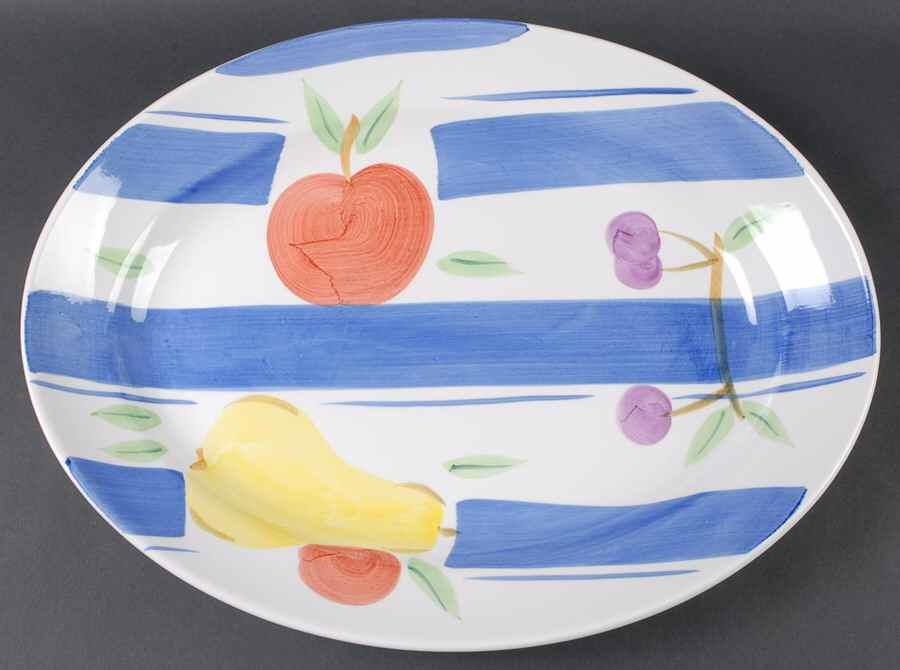 Harvest 18" Oval Serving Platter by Heritage Mint-1