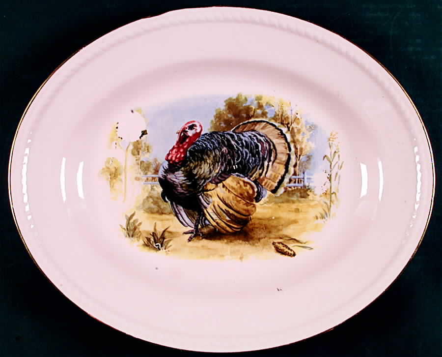 HLC3143 13" Oval Serving Platter by Homer Laughlin -1