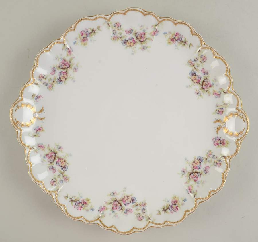 H2422 Handled Cake Plate by Haviland-1