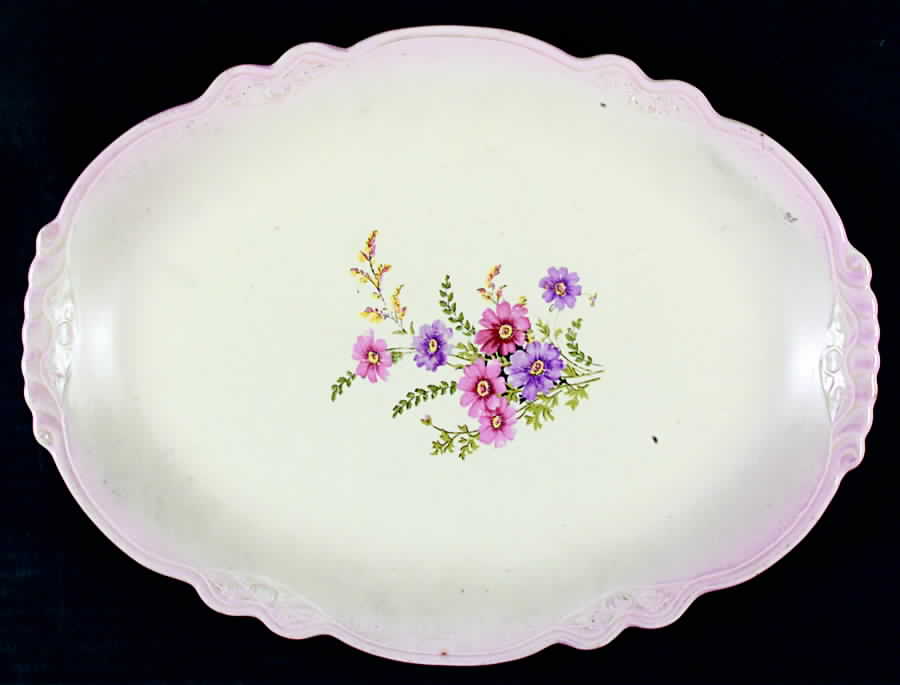 HLC2285 13" Oval Serving Platter by Homer Laughlin -1