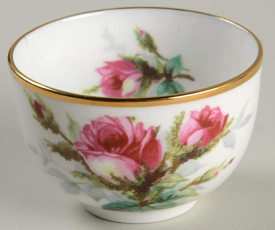 Grandmother's Rose (Smooth) Mini Open Sugar Bowl by Hammersley-1