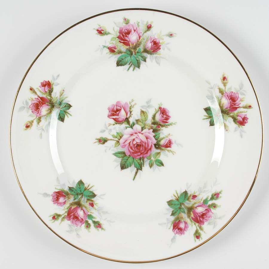 Grandmother's Rose (Smooth) Dinner Plate by Hammersley-1