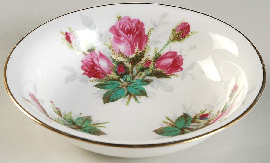 Grandmother's Rose (Smooth) Fruit/Dessert (Sauce) Bowl by Hammersley-1