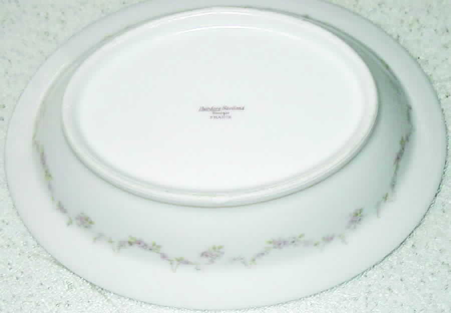 H2434 9" Oval Vegetable Bowl by Haviland-1