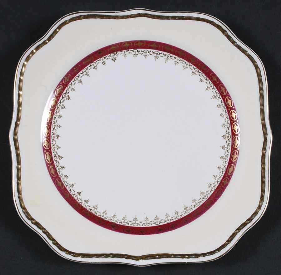 HLC3469 Square Salad Plate by Homer Laughlin -1