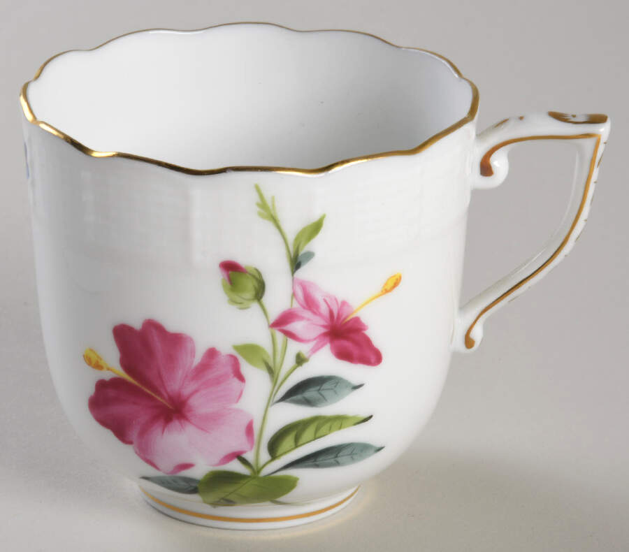 Flowers of Bermuda Chocolate Cup by Herend-1