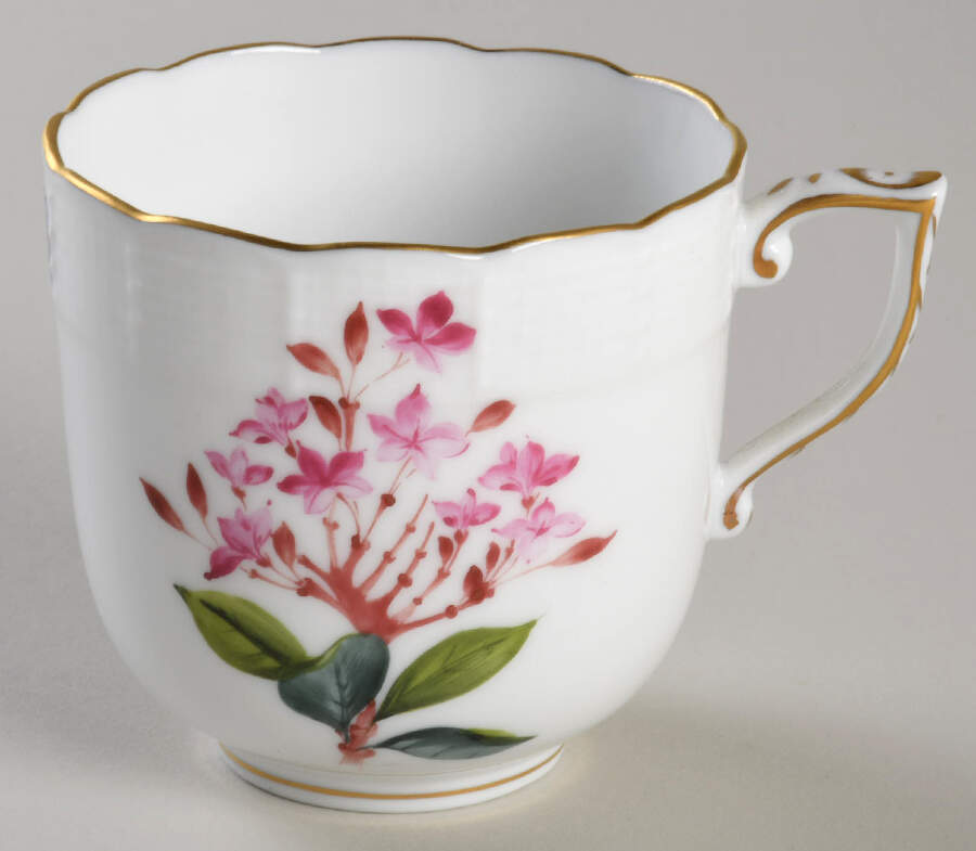 Flowers of Bermuda Chocolate Cup by Herend-1