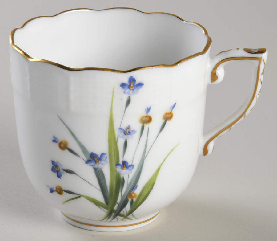 Flowers of Bermuda Chocolate Cup by Herend-1