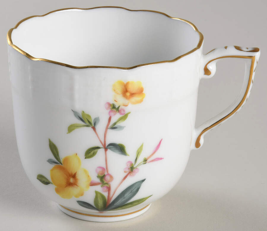 Flowers of Bermuda Chocolate Cup by Herend-1