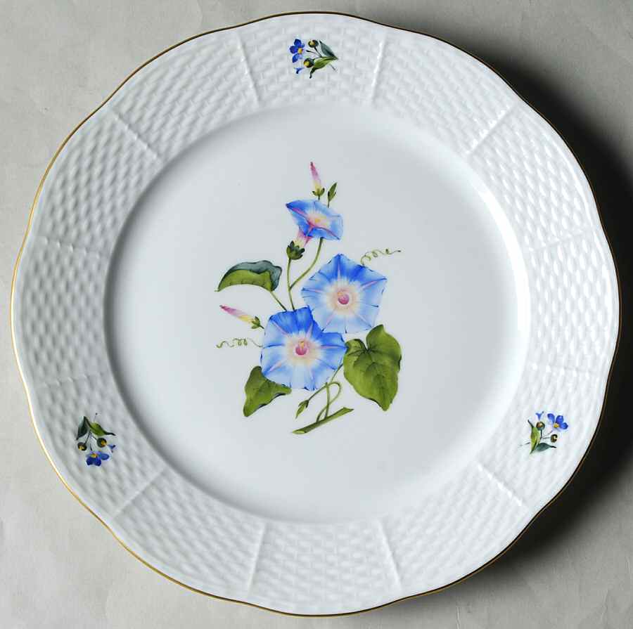 Flowers of Bermuda Luncheon Plate by Herend-1