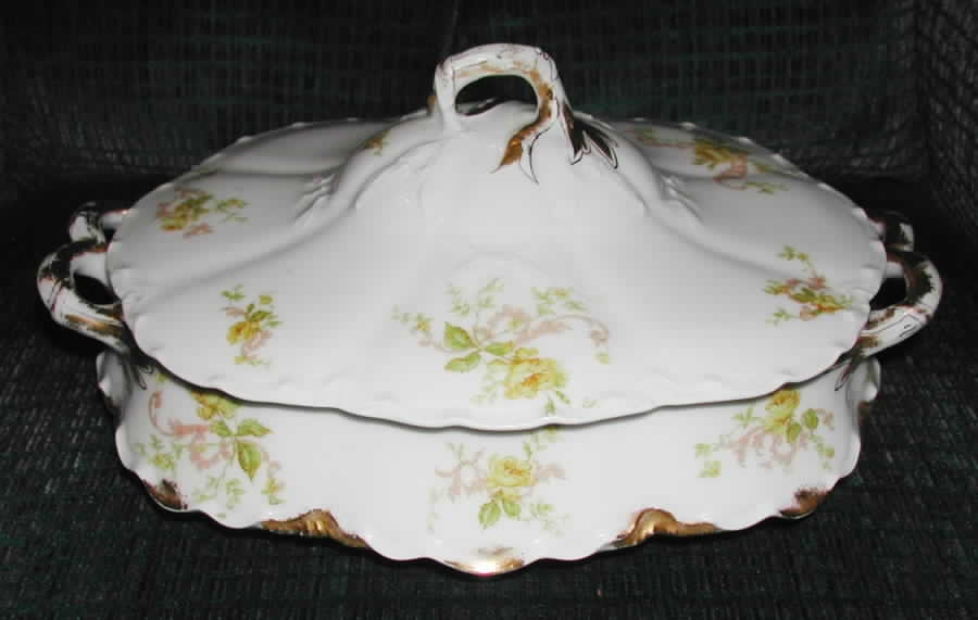 Schleiger 673-3 Round Covered Vegetable by Haviland-1