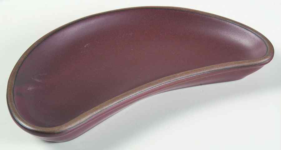 Redwood (Coupe) Crescent Salad Plate by Heath-1