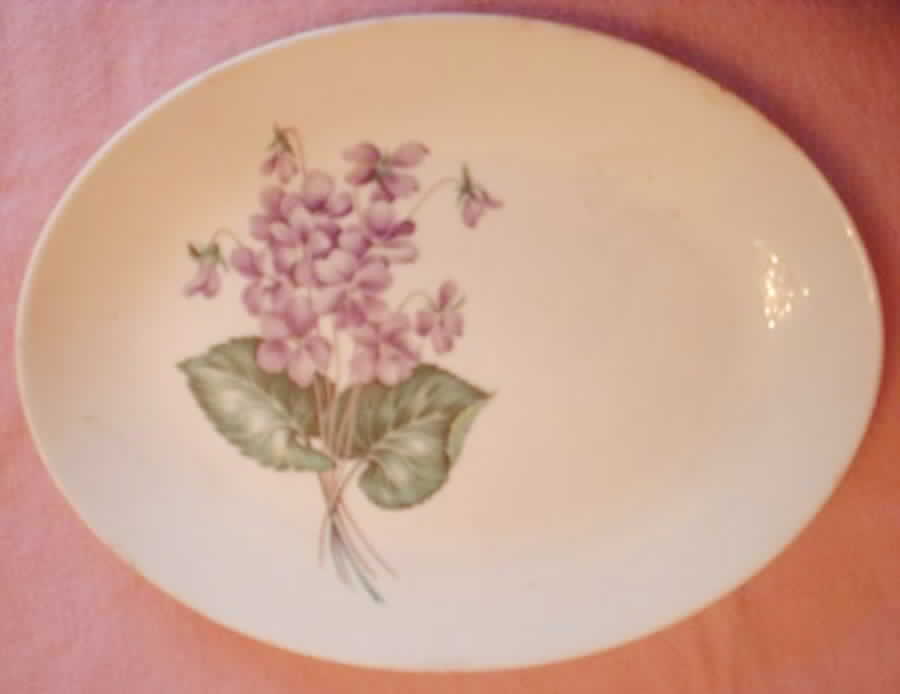 HLC3477 14" Oval Serving Platter by Homer Laughlin -1