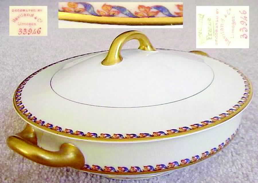 H2448 Round Covered Vegetable by Haviland-1