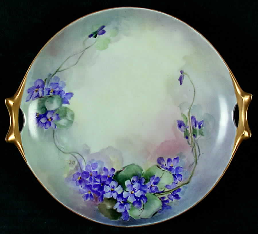 HUT1242 Handled Cake Plate by Hutschenreuther-1
