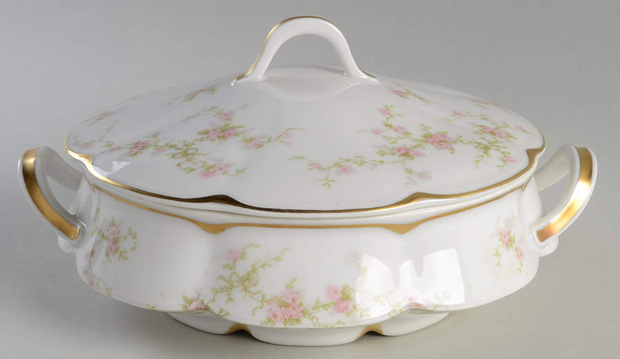 Schleiger 161-4 Round Covered Vegetable by Haviland-1