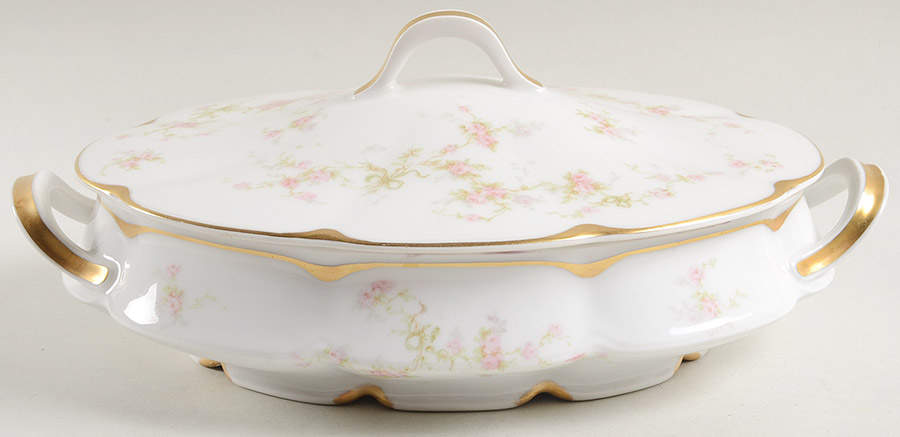 Schleiger 161-4 Oval Covered Vegetable by Haviland-1