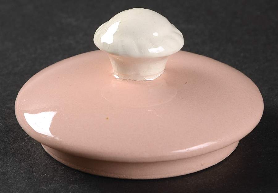 Kraft Pink Lid for Sugar Bowl by Homer Laughlin -1