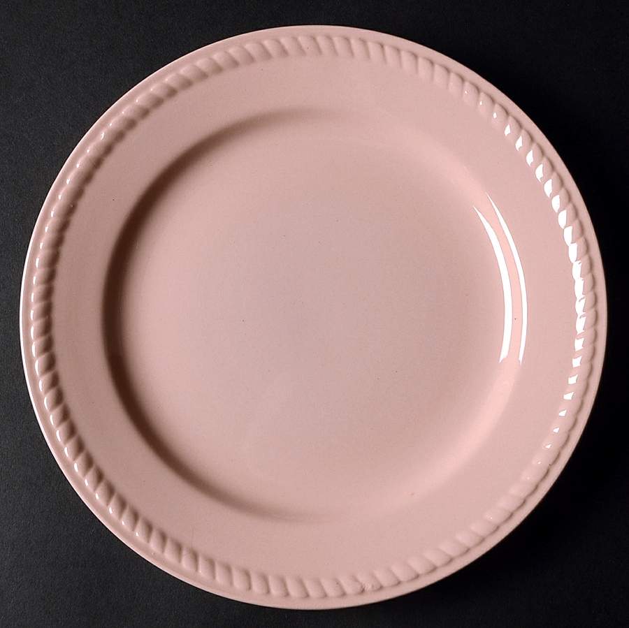 Kraft Pink Luncheon Plate by Homer Laughlin -1