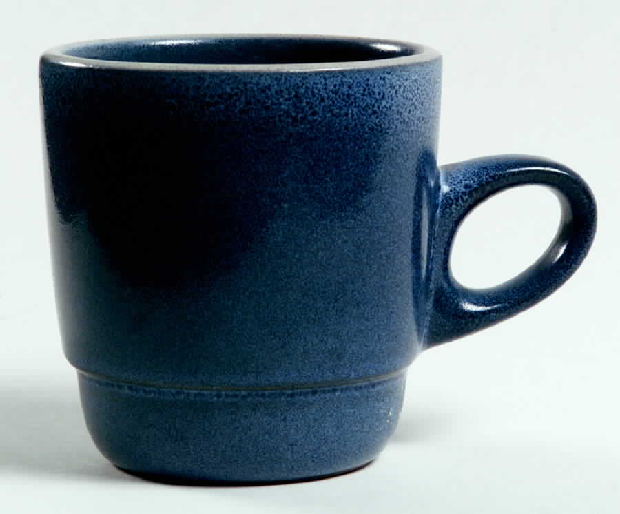 Blue Granite (Rim) Flat Cup by Heath-1