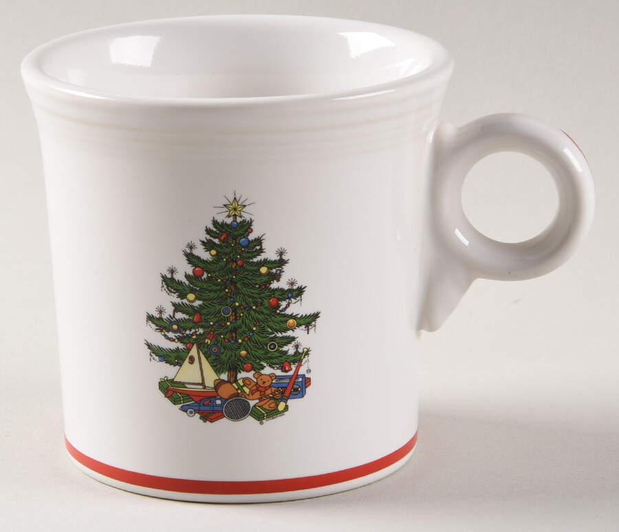Fiesta American Christmas Tree Mug by Homer Laughlin -1