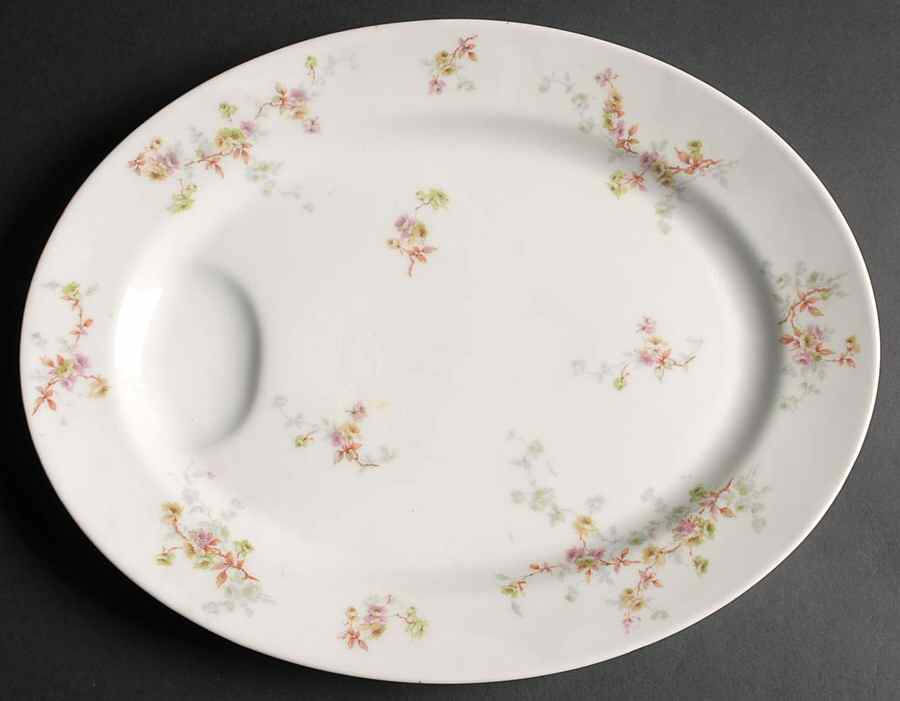 Schleiger 339-8 13" Oval Serving Platter by Haviland-1