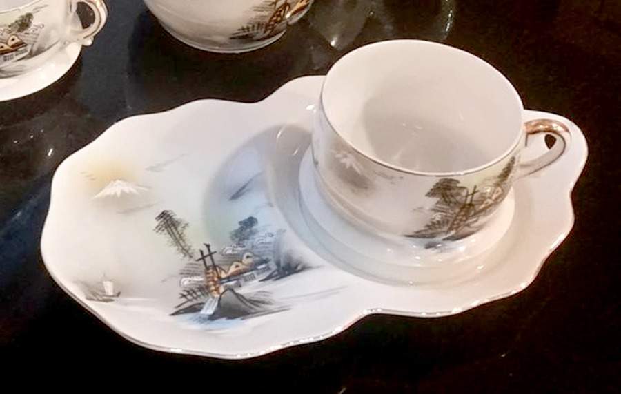 HYA16 Snack Plate & Cup Set by Hayasi-1