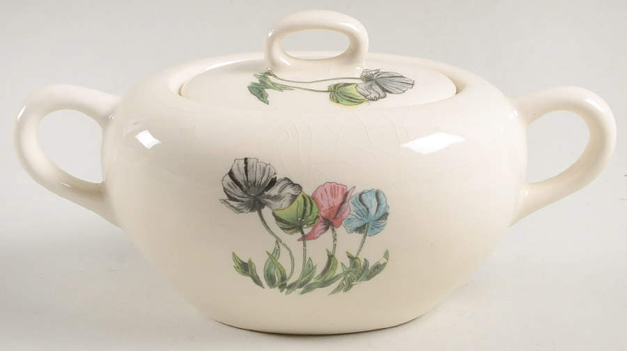 Sonata Sugar Bowl & Lid by Harmony House China-1