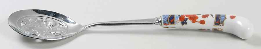 Mandarin Vegetable Spoon with Stainless Bowl by House of Prill-1