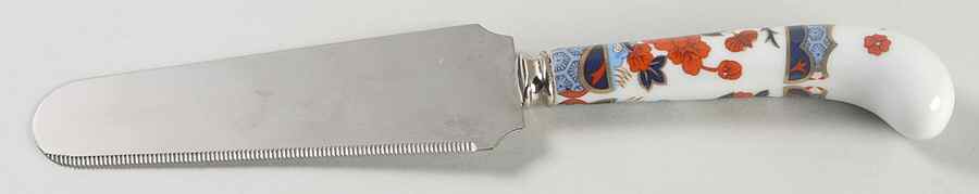Mandarin Pie & Cake Server with Stainless Blade by House of Prill-1