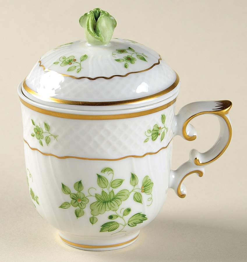 Pannonia 2 Pc Pot de Creme w/Lid & Base by Hollohaza-1