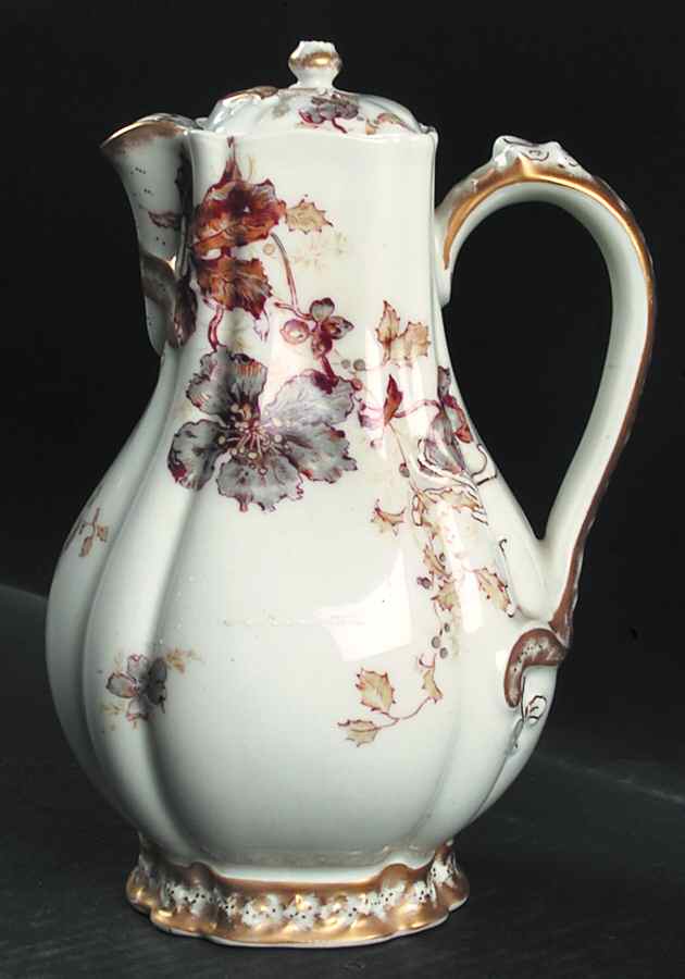 H2570 Chocolate Pot & Lid by Haviland-1