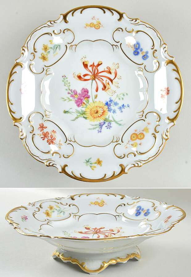 HUT1260 Footed Bowl by Hutschenreuther-1