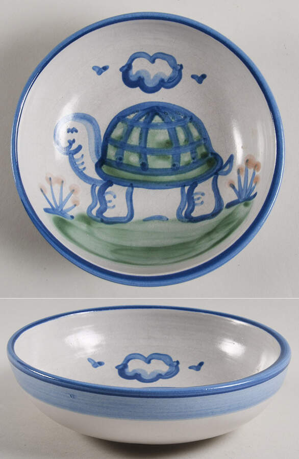 Turtle Soup/Cereal Bowl by M A Hadley-1