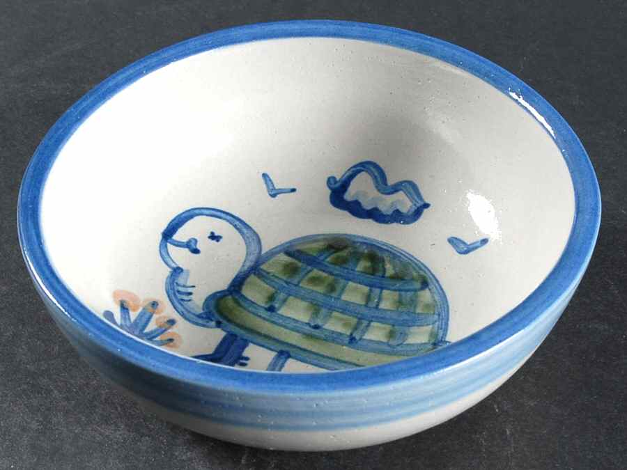 Turtle Coupe Cereal Bowl by M A Hadley-1
