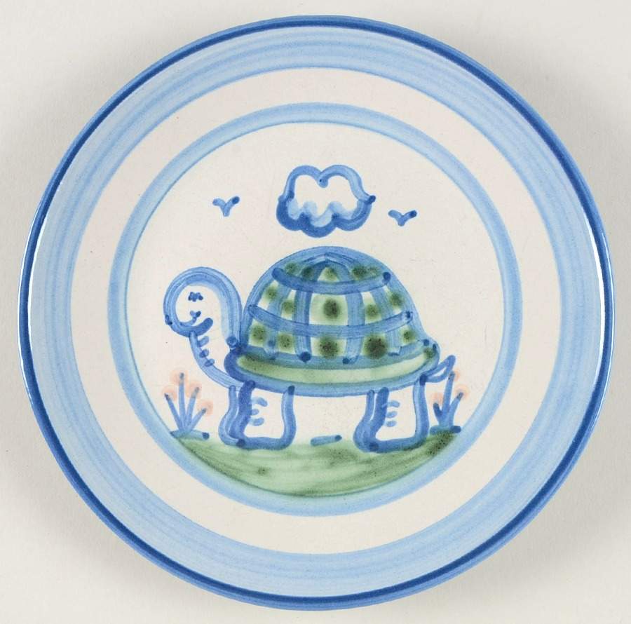 Turtle Salad/Dessert Plate by M A Hadley-1