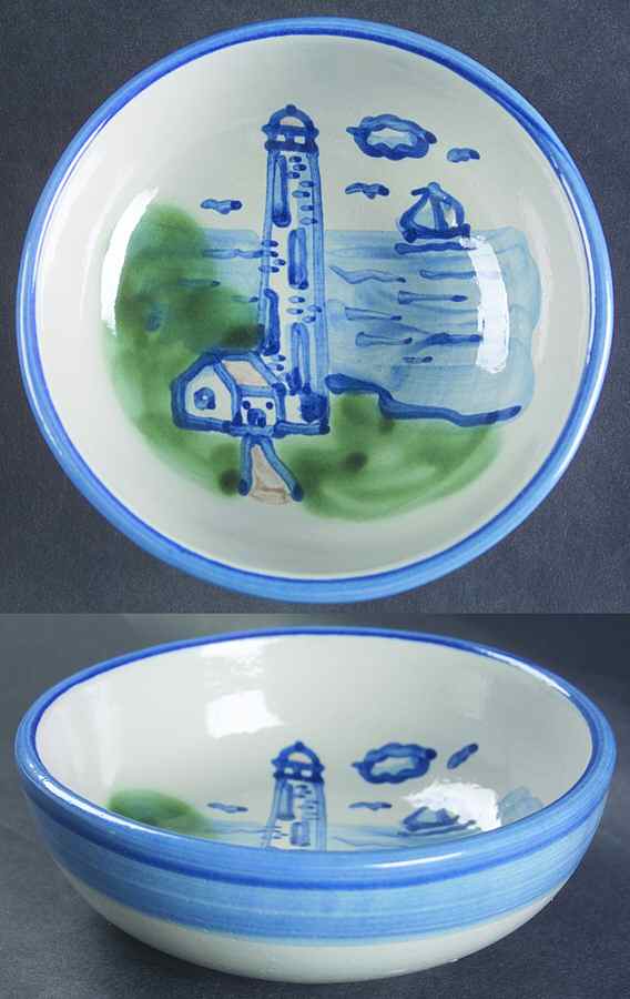 Lighthouse Coupe Cereal Bowl by M A Hadley-1
