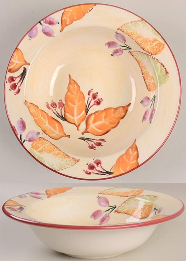 Wild Berries 10" Round Vegetable Bowl by Home-1